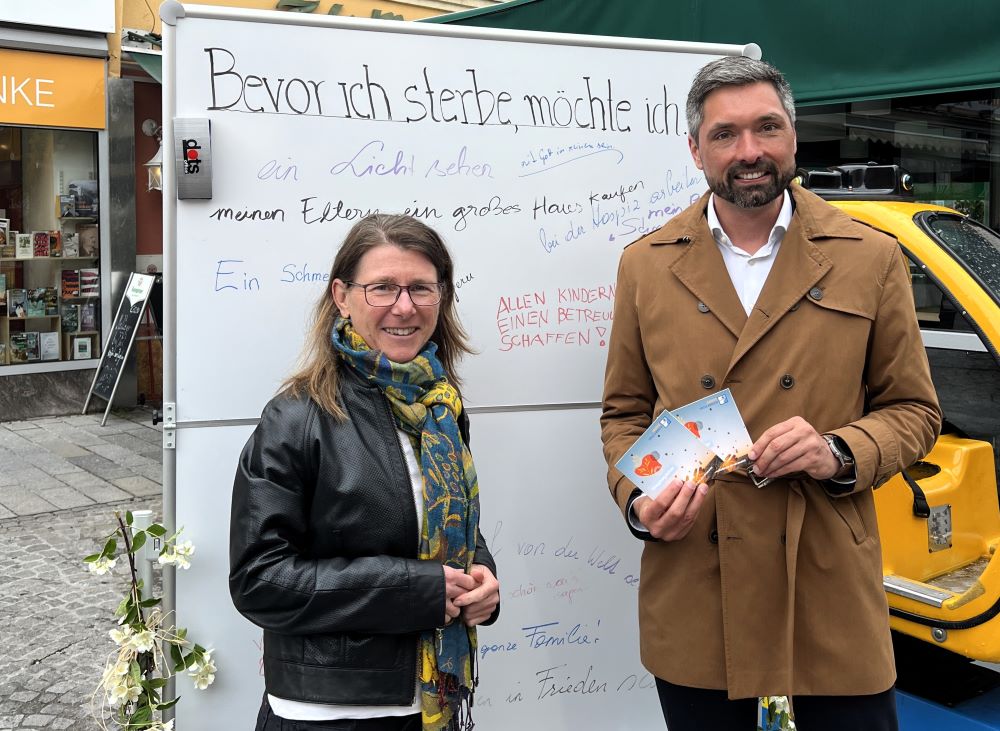 Marianne Seiringer und Peter Schobesberger